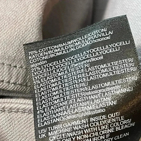 NYDJ Jeans Women Plus Size 28 Curves 360 Slim Straight Ankle Leg Gray NEW - Picture 7 of 14